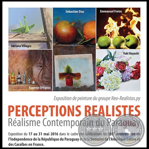 PERCEPCIONES REALISTAS-REALISMO CONTEMPORÁNEO DEL PARAGUAY - 17 de Mayo de 2016 - París, Francia